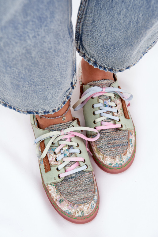 boty   06791-09 světle zelená  boty   06791-09 světle zelená