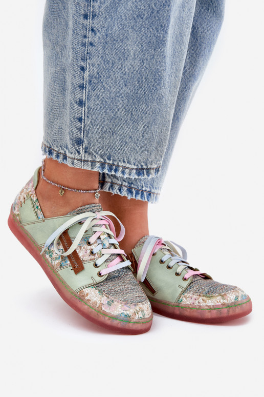 boty   06791-09 světle zelená  boty   06791-09 světle zelená