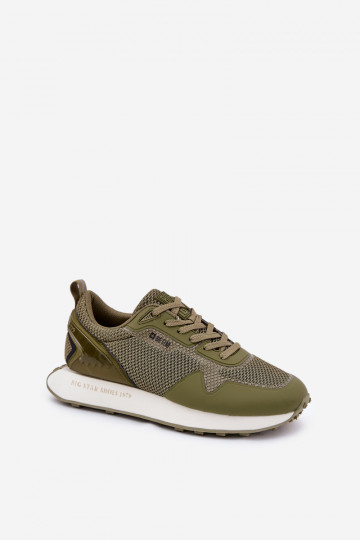 Tenisky  s platformou Big Star RR174360 Hi-Poly System khaki