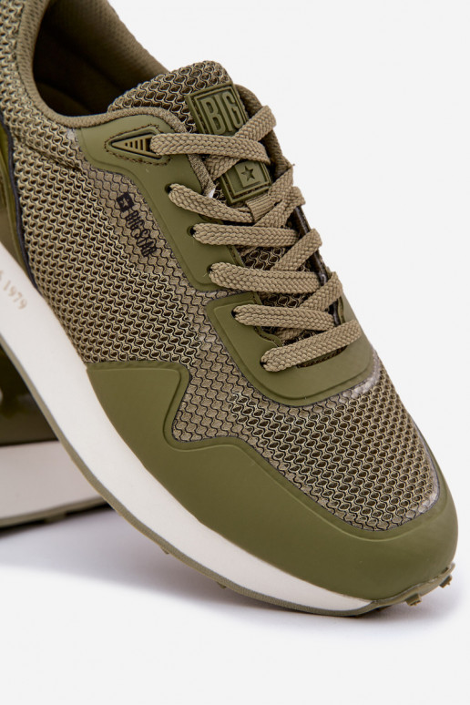 Tenisky  s platformou Big Star RR174360 Hi-Poly System khaki Tenisky  s platformou Big Star RR174360 Hi-Poly System khaki