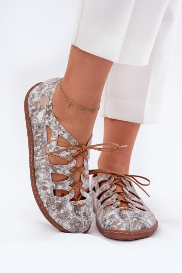 baleríny  06835-25/00-1 zlaté barvy