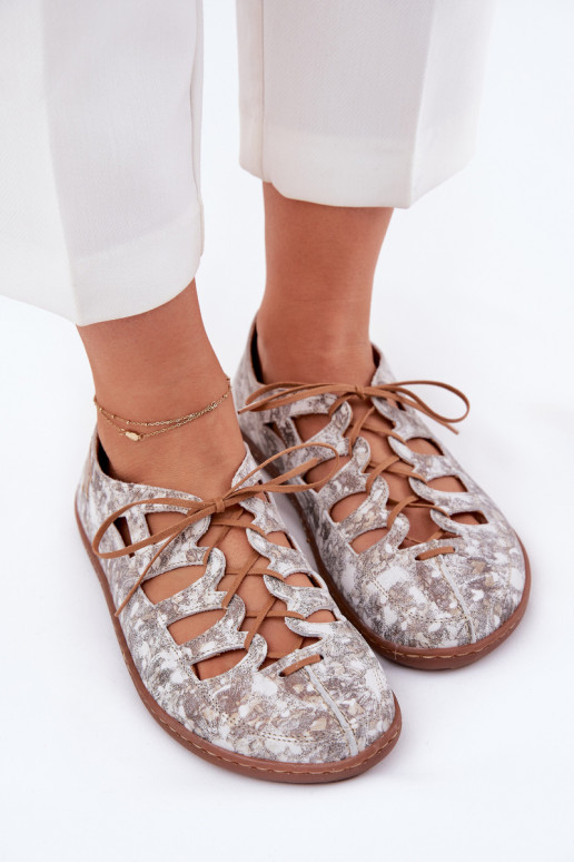 baleríny  06835-25/00-1 zlaté barvy baleríny  06835-25/00-1 zlaté barvy