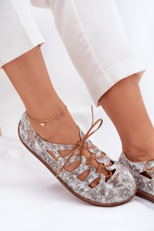 baleríny  06835-25/00-1 zlaté barvy baleríny  06835-25/00-1 zlaté barvy