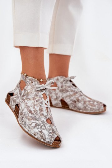  Dřeváky  03426-46 Bílá-béžové