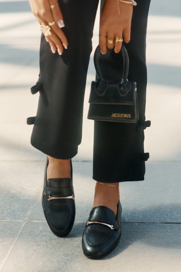  boty Dámské mokasíny  K6809-01 Černé 2