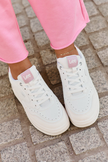Tenisky  s platformou LEE EMMA WOMEN LOW 50251014.00L bílé