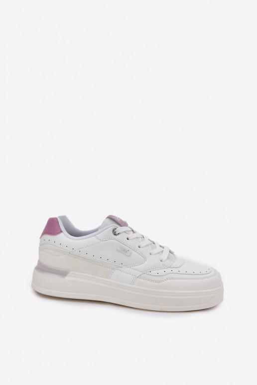 Tenisky  s platformou LEE EMMA WOMEN LOW 50251014.00L bílé Tenisky  s platformou LEE EMMA WOMEN LOW 50251014.00L bílé