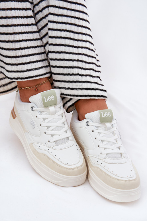 Tenisky  s platformou LEE EMMA WOMEN LOW 50251014.04L béžové Tenisky  s platformou LEE EMMA WOMEN LOW 50251014.04L béžové