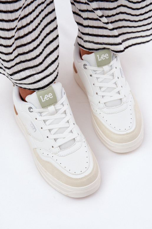 Tenisky  s platformou LEE EMMA WOMEN LOW 50251014.04L béžové Tenisky  s platformou LEE EMMA WOMEN LOW 50251014.04L béžové