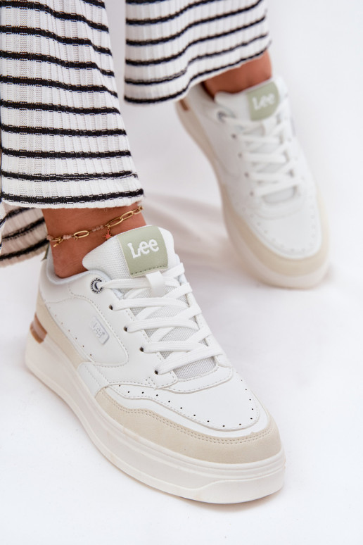 Tenisky  s platformou LEE EMMA WOMEN LOW 50251014.04L béžové Tenisky  s platformou LEE EMMA WOMEN LOW 50251014.04L béžové