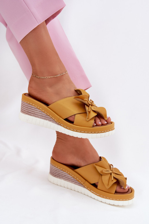 Pantofle     Artiker 52C0504 Žluté