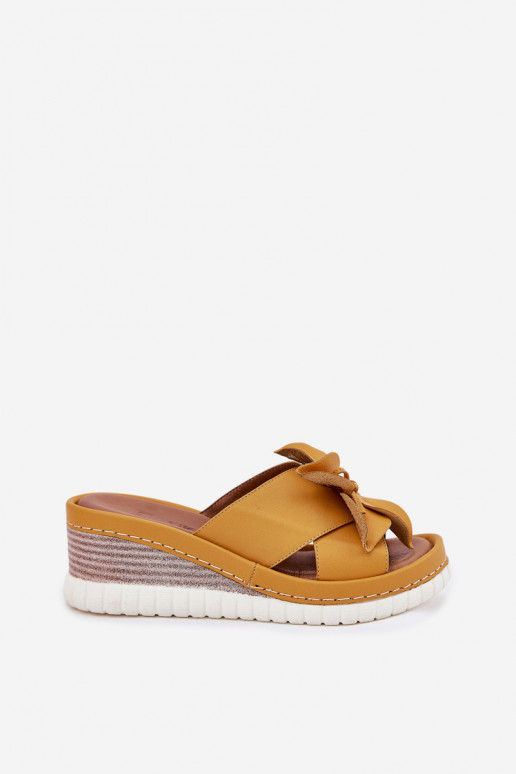 Pantofle     Artiker 52C0504 Žluté