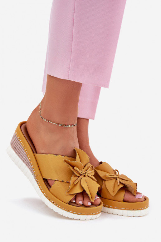 Pantofle     Artiker 52C0504 Žluté