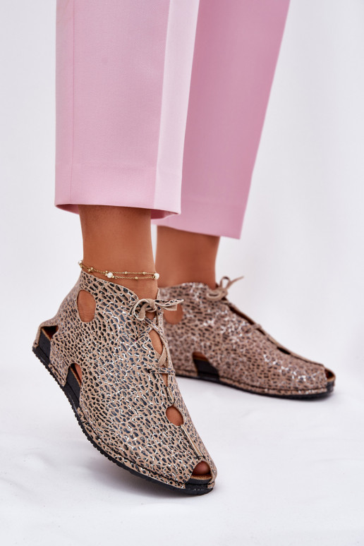 Dřeváky  03426-49 se vzory leopardí kožešiny  Dřeváky  03426-49 se vzory leopardí kožešiny