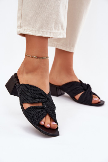 Dámské pantofle   06955-01 Černé 2