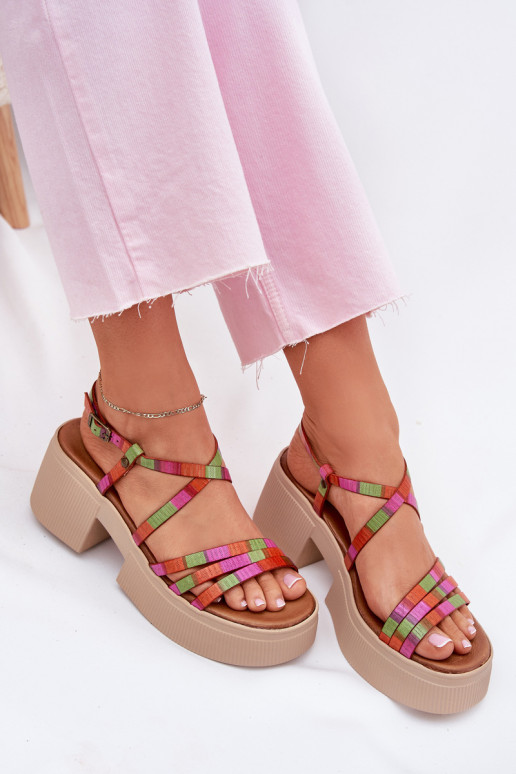 Dámské sandály   06990-39 různé barvy Dámské sandály   06990-39 různé barvy