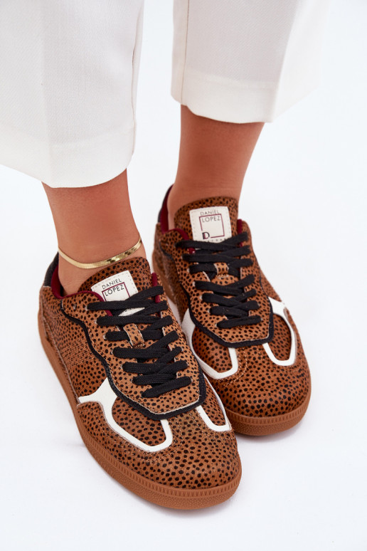 Tenisky  Daniel Lopez Just Dare SS2D4016 Camel Tenisky  Daniel Lopez Just Dare SS2D4016 Camel