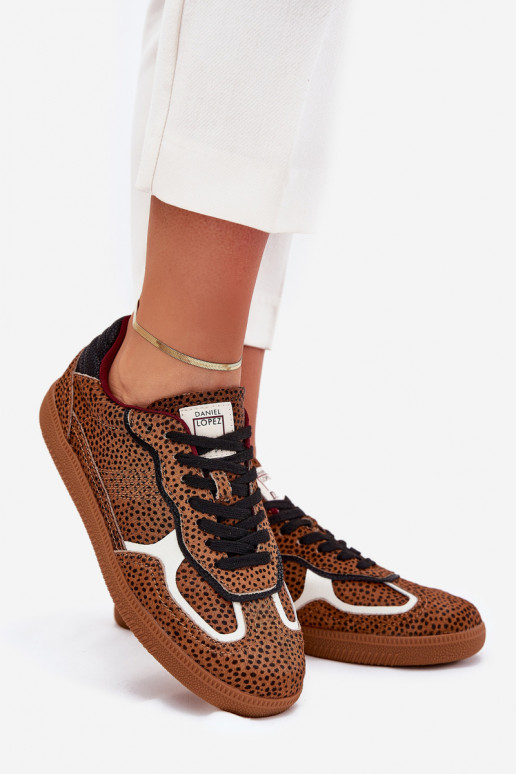 Tenisky  Daniel Lopez Just Dare SS2D4016 Camel Tenisky  Daniel Lopez Just Dare SS2D4016 Camel