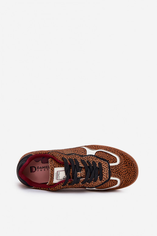Tenisky  Daniel Lopez Just Dare SS2D4016 Camel Tenisky  Daniel Lopez Just Dare SS2D4016 Camel