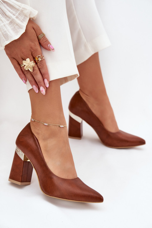 Obuv  3117 tmavě hnědá  Obuv  3117 tmavě hnědá