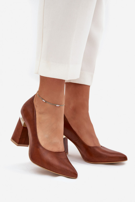 Obuv  3117 tmavě hnědá  Obuv  3117 tmavě hnědá