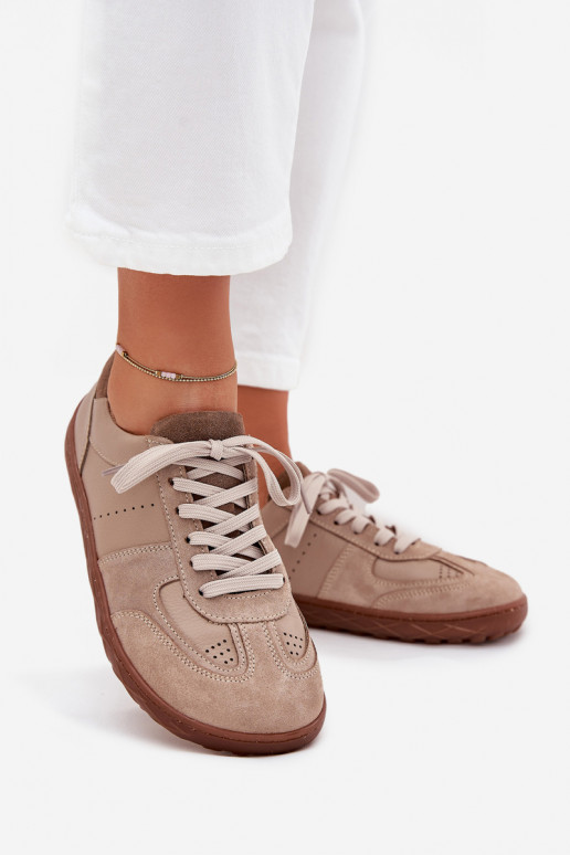 Dámská obuv Barefoot Zazoo N1277S2 béžové  Dámská obuv Barefoot Zazoo N1277S2 béžové