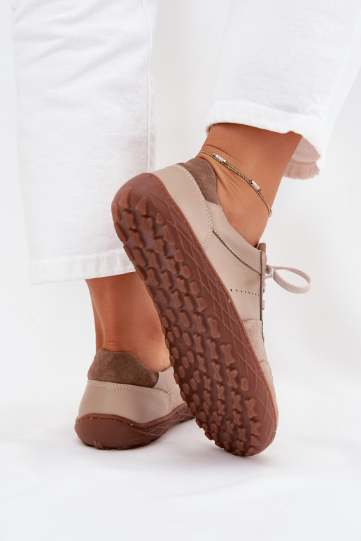 Dámská obuv Barefoot Zazoo N1277S2 béžové  Dámská obuv Barefoot Zazoo N1277S2 béžové