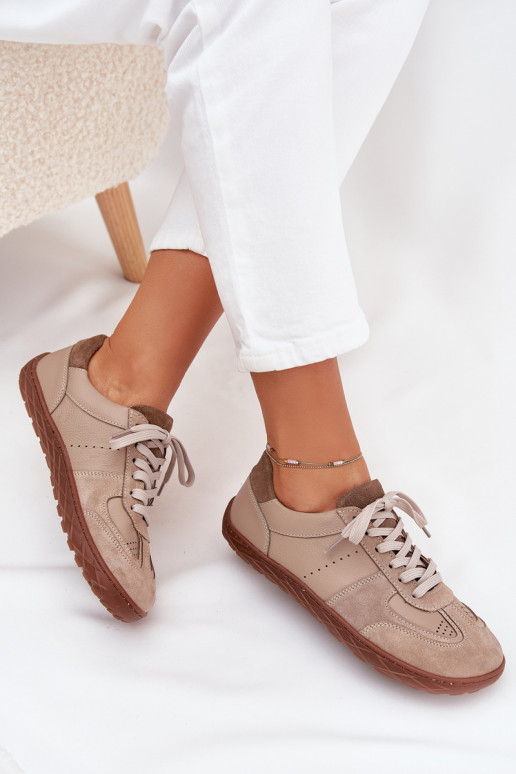 Dámská obuv Barefoot Zazoo N1277S2 béžové  Dámská obuv Barefoot Zazoo N1277S2 béžové