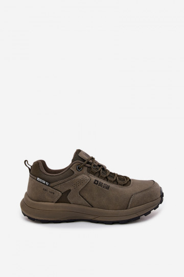 tenisky   Big Star OO174367 HI-POLY SYSTEM khaki 2