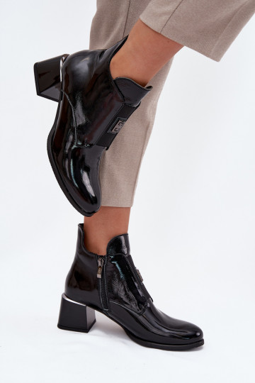 s efektem laku Dřeváky   Detalem zateplené Zazoo 60560 Černé