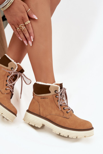 zateplené boty  O'NEILL BENICIA WOMEN HIGH Camel