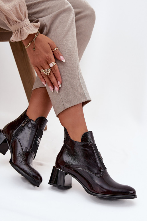  s efektem laku Dřeváky   Detalem zateplené Zazoo 60560 vínová