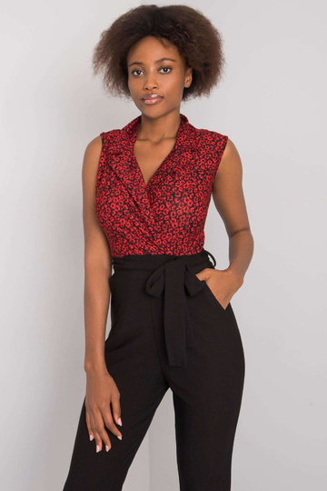 Overal černo-červený 2