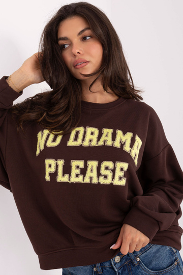 Svetr - tmavě hnědý