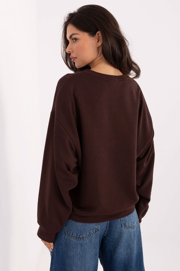 Svetr - tmavě hnědý 2
