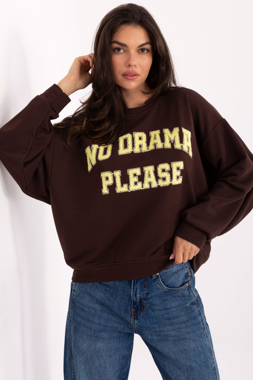 Svetr - tmavě hnědý