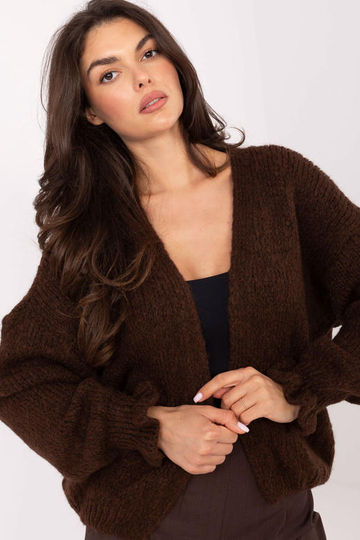 Svetr - tmavě hnědý