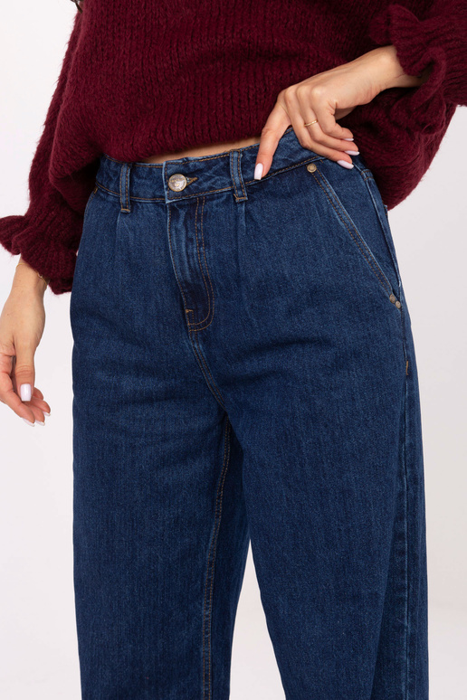 Tmavě modré kalhoty