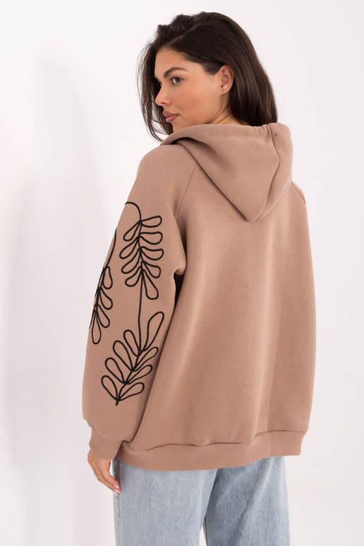 Tmavě pískový svetr