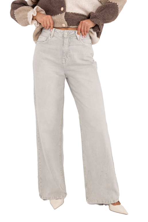 Světle šedé kalhoty