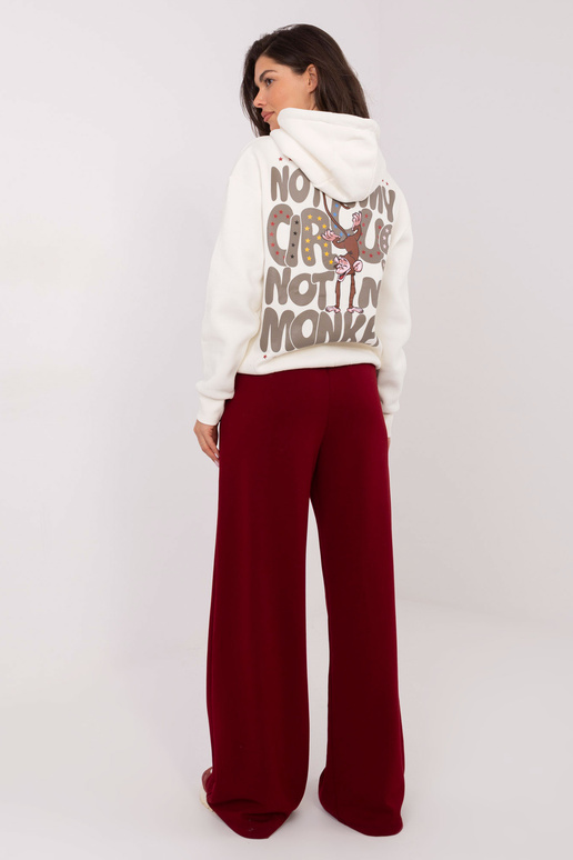 Bordó sportovní kalhoty