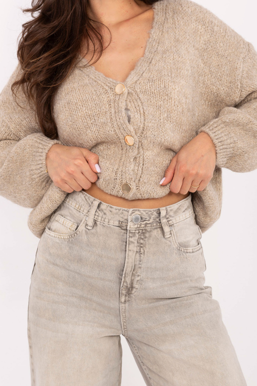 Šedohnědé kalhoty