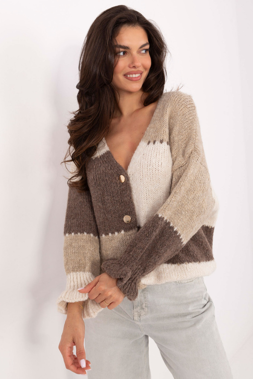 Světle hnědý svetr