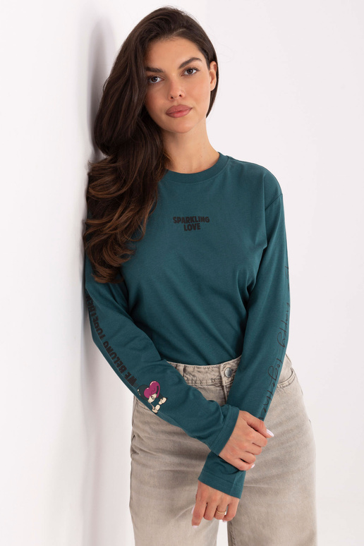 T-shirt-D12022M02688B-morski