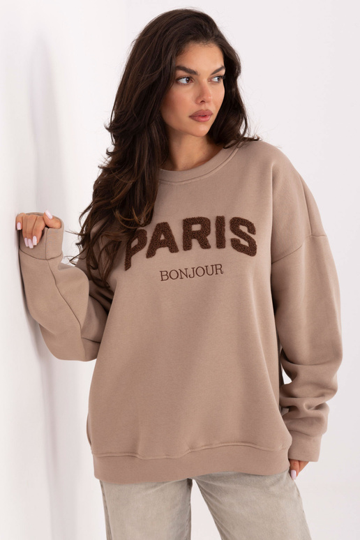 Tmavě pískový svetr