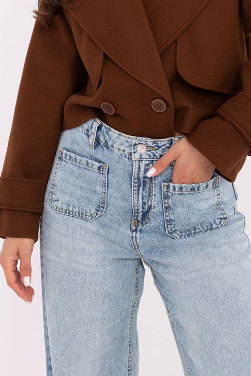 Světlé modré kalhoty