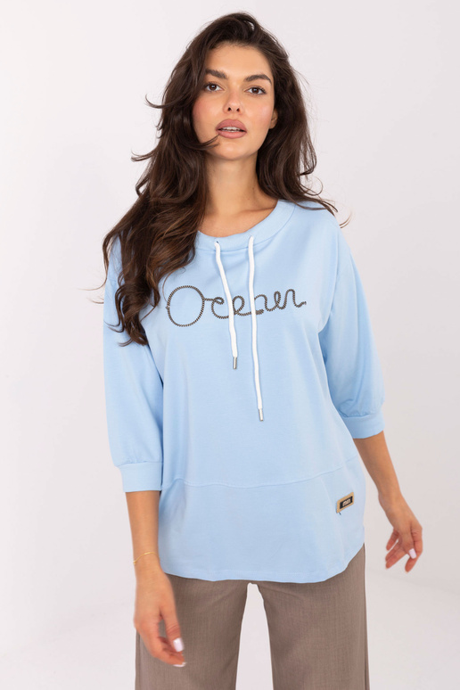 Světle modrá halenka