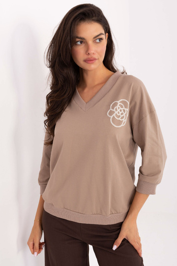 Tmavě písková halenka 2