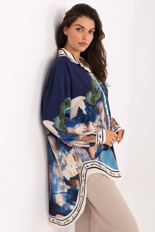 Tmavě modrá košile