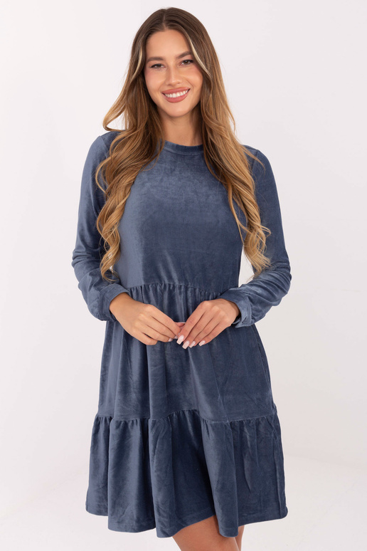 Sukienka-D10040Z30289-ciemny niebieski